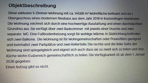 Foto - 4 Zimmer mit Küche-Wohn-Esszimmer