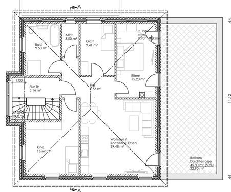 Foto - 4 Zimmer Etagenwohnung zur Miete in Hodenhagen