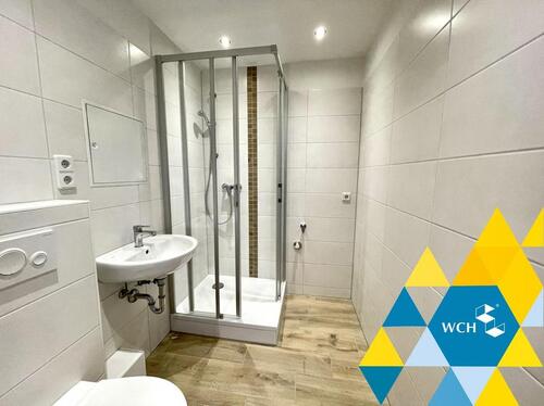 Foto - Moderne 1-Raum-Wohnung in oberer Etage mit Dusche