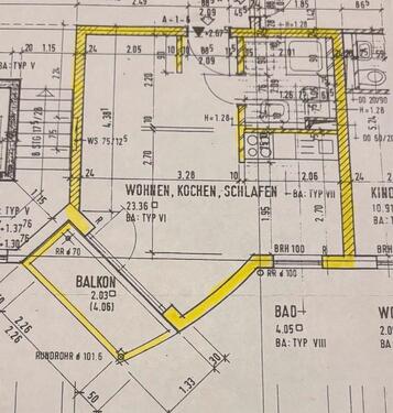 Foto - 1 Zimmer Etagenwohnung in Wiesbaden
