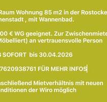 ROSTOCKER 4 Raumwohnung WG geeignet zu besten Konditionen - Barth