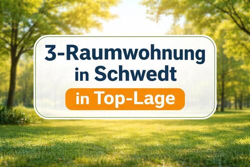 Foto - 3-Raumwohnung in Schwedt – mit Balkon und Keller