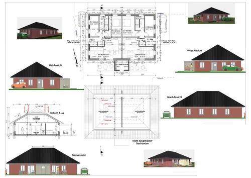 Foto - Neubau Doppelhaushälfte - 296.000,00 EUR Kaufpreis, ca.  70,20 m²