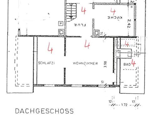 Foto - Gemütliche 2-Zimmer-Dachgeschosswohnung in Höfen an der Enz