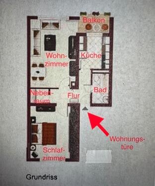 Foto - 2.5 Zimmer Etagenwohnung zum Kaufen in Ludwigsburg