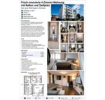 Frisch renovierte 4-Zimmer-Wohnung - Hanau