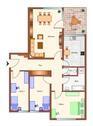 Foto - Gepflegte Wohnung mit 4 Zimmer und Balkon
