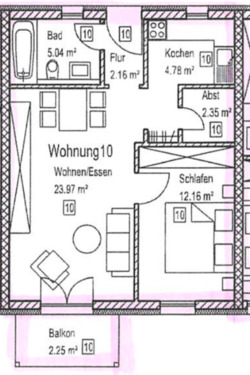 Foto - Etagenwohnung in Eggenfelden zur Miete