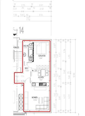 Foto - 2 Zimmer Erdgeschoßwohnung zur Miete in Hartmannsdorf