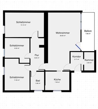 Foto - 4 Zimmer Wohnung in Berlin Reinickendorf