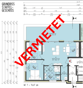 Foto - 3 Zimmer Loftwohnung 78m² KFW 40 PLUS Neubau