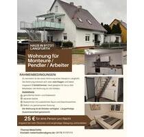 Pendler- Monteurwohnung Ferienwohnung auf Zeit in 91731 Langfurth - Dinkelsbühl