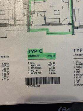 Foto - 1 Zimmer Etagenwohnung in Neusäß