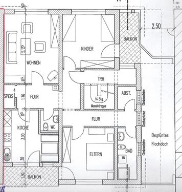Foto - 3 Zimmer Etagenwohnung zur Miete in Obermarchtal