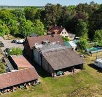 Anwesen 16000qm 2 Häuser Werkstatt Teich Wiesen Wald Burgwedel