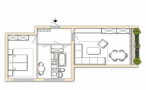 Foto - 2 Zimmer Wohnung zu vermieten in Charlottenburg