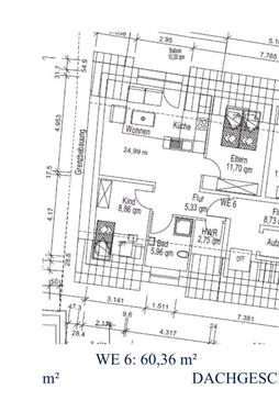 Foto - 3 Zimmer Etagenwohnung in Bechtolsheim