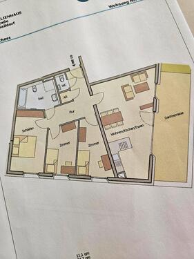 Foto - 3 Zimmer Terrassenwohnung zum Kaufen in Rosengarten