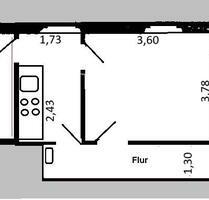 45m² Zwei Zimmer Wohnung - 410,00&nbsp;EUR Kaltmiete, ca.&nbsp; 45,00&nbsp;m&sup2; in Weiler-Simmerberg (PLZ: 88171)