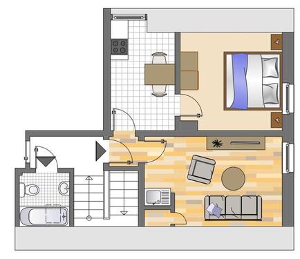 Foto - Dachgeschoßwohnung in Menden (Sauerland) zur Miete