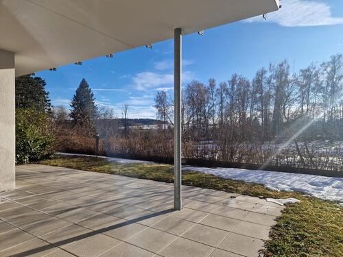 Foto - Erdgeschosswohnung mit Privatgarten und unverbautem Blick ins Grüne, Aufzug, Tiefgarage