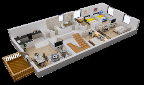 Foto - Etagenwohnung in Blankenburg (Harz) zur Miete