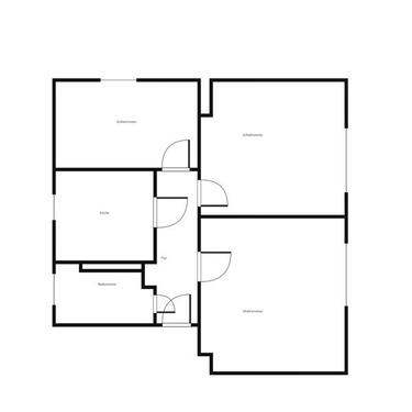 Foto - 3 Zimmer Etagenwohnung zur Miete in Wolfsburg