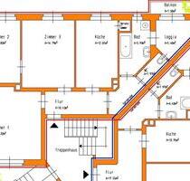 Helle 3-Raum-Wohnung mit Loggia & Balkon + 2 Monate mietfrei - Colditz