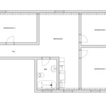 Großzügige helle 4-Raum Dachgeschoßwohnung - Bobritzsch-Hilbersdorf