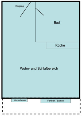 Foto - 1 Zimmer Etagenwohnung zur Miete in Oldenburg