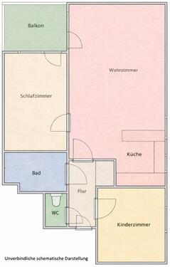 Foto - Etagenwohnung in Schweinfurt zum Kaufen