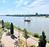 An der Weser – 3 Zimmer 90 qm Whg. in der Überseestadt - Bremen Walle