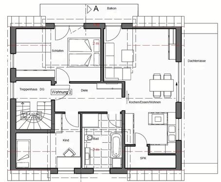 Foto - 3ZKB Penthouse 