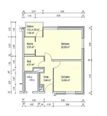Foto - 2 Zimmer Etagenwohnung zur Miete in Celle