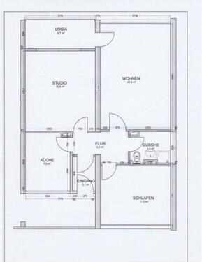 Foto - Wohnung DO-Wellinghofen - 850,00 EUR Kaltmiete, ca.  68,00 m²