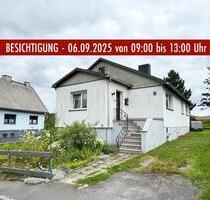 Einfamilienhaus 200m², mit großem Grundstück, Carport + Bungalow - Seiffen/Erzgebirge