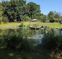 Hofanwesen mit großen Schwimmteich und Scheune - Neuental