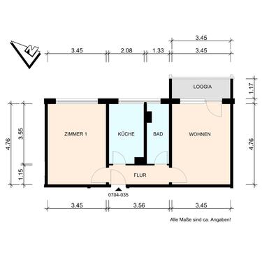 Foto - Etagenwohnung zur Miete in Crivitz