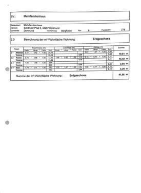 Foto - 1.5 Zimmer Erdgeschoßwohnung zur Miete in Dortmund