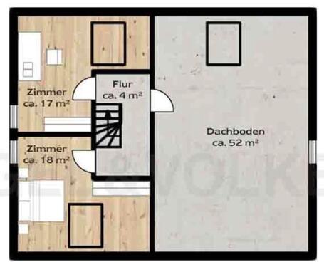 Foto - Maisonettenwohnung in Chemnitz zur Miete