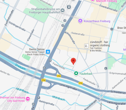 Foto - Zentraler Tiefgaragenstellplatz im Grün (Freiburg Innenstadt)