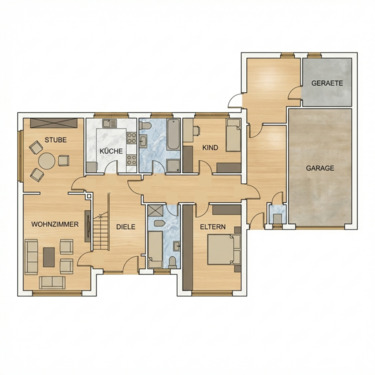 Foto - 7 Zimmer Einfamilienhaus zur Miete in Lastrup