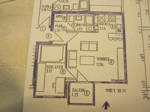 Foto - 1 Zimmer Etagenwohnung in Kiel