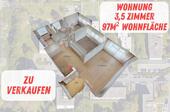 Foto - Eigentumswohnung 3,5 Zimmer mit Balkon & Fahrstuhl