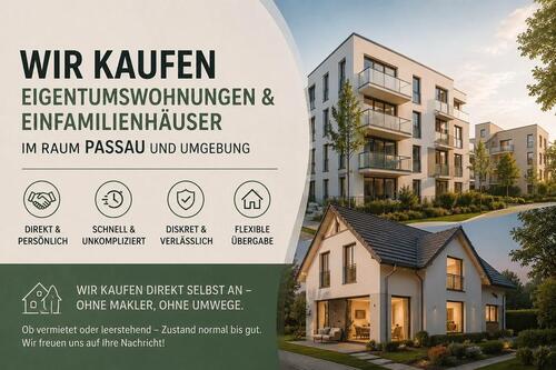Foto - Wir kaufen Eigentumswohnungen & Mehrfamilienhäuser im Raum Passau