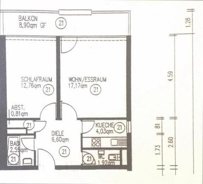 Foto - Etagenwohnung in Unterhaching