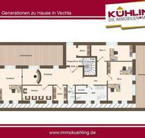 Repräsentative Büroräume mit Penthousecharakter. Zum Jahresstart 2026 in der Vermietung! - Vechta