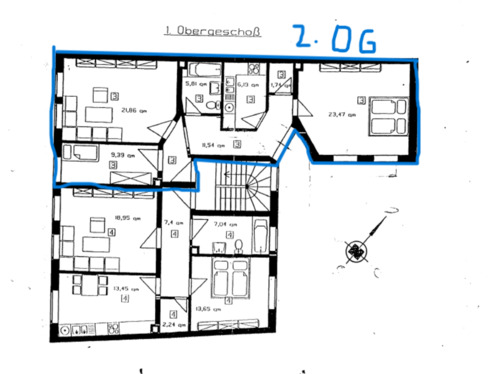 Foto - Helle moderne, renovierte Dreizimmerwohnung in Schwerin