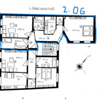 Helle moderne, renovierte Dreizimmerwohnung in Schwerin