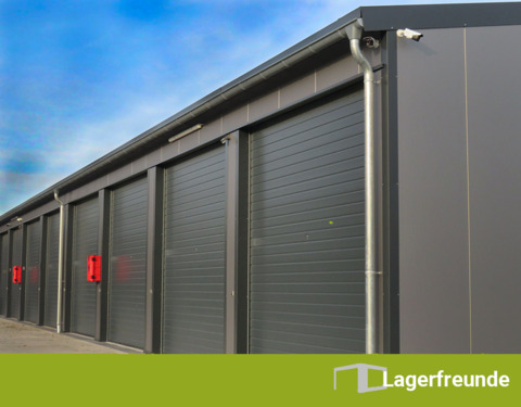 Foto - 28m² LagerGaragen (B:3,5m L:8,0m) 247 Zugang in Mönchengladbach